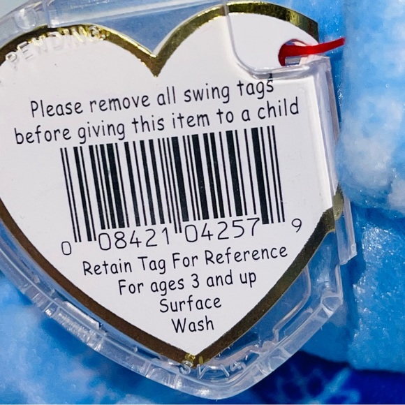 TY 1999 Holiday Teddy Beanie Babies NWT Always Stored in Case Tag Errors Bear - Picture 11 of 16